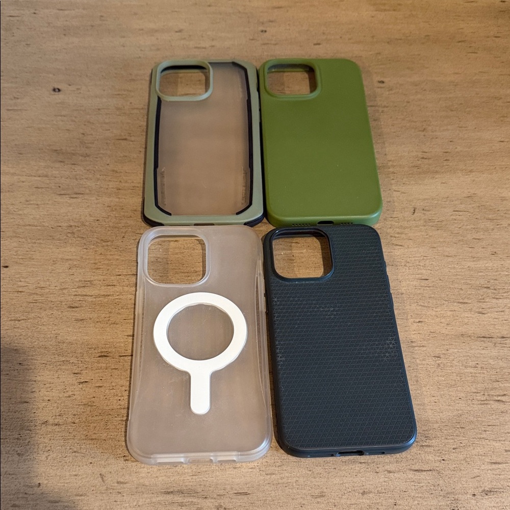 iPhone 15 pro max phone Case Set of 4